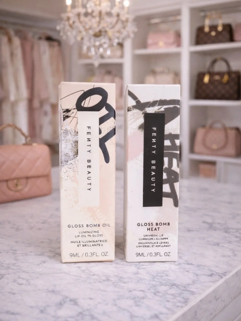 🎀 Curated Fenty Beauty Gloss Bomb Duo – Hot Chocolit Heat 04 + Superfine Suga 07